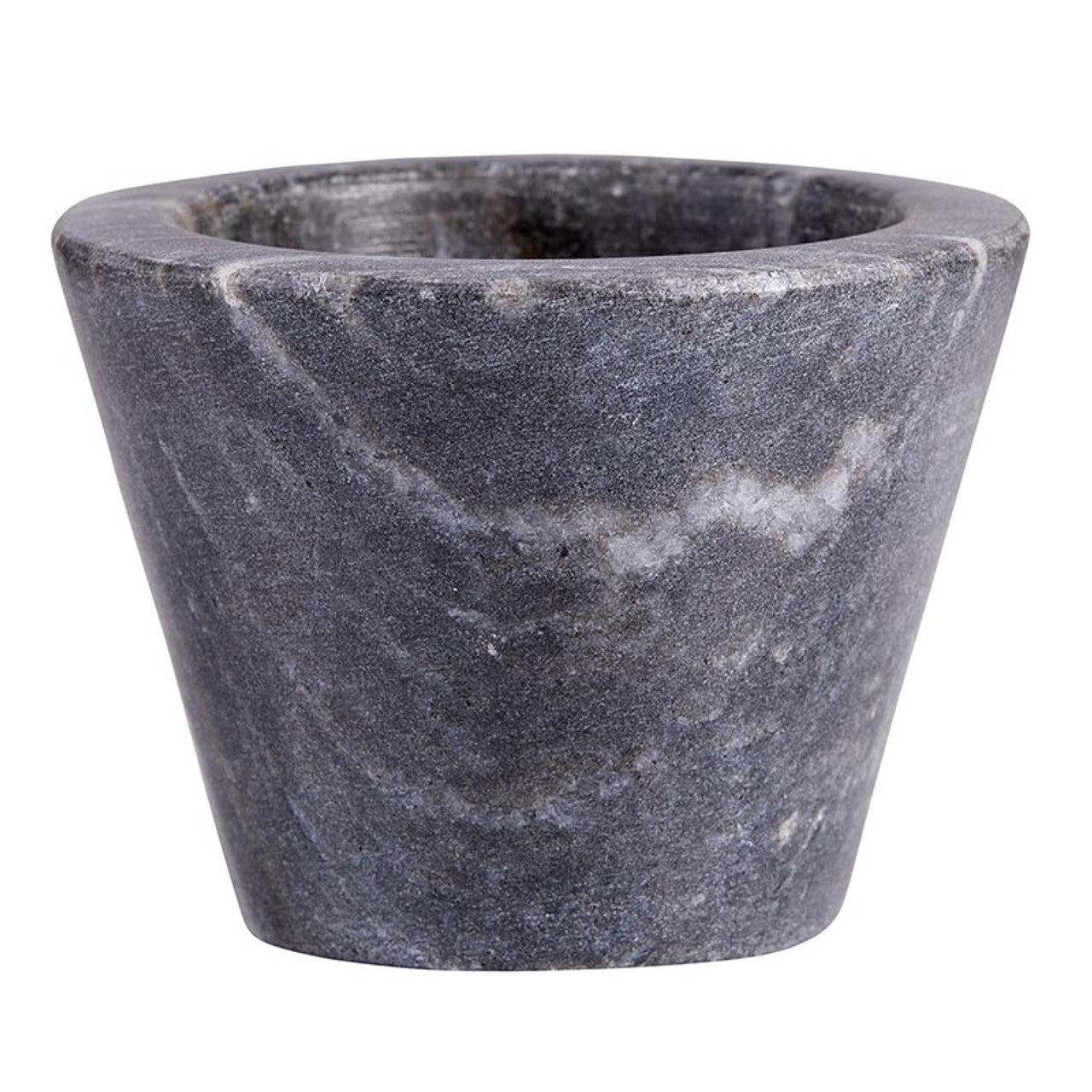 Black Marble Pinch Pot