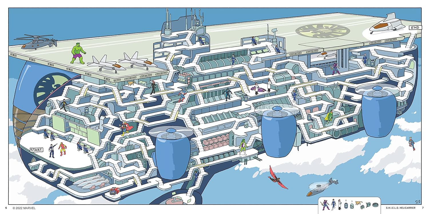 Marvel mazes