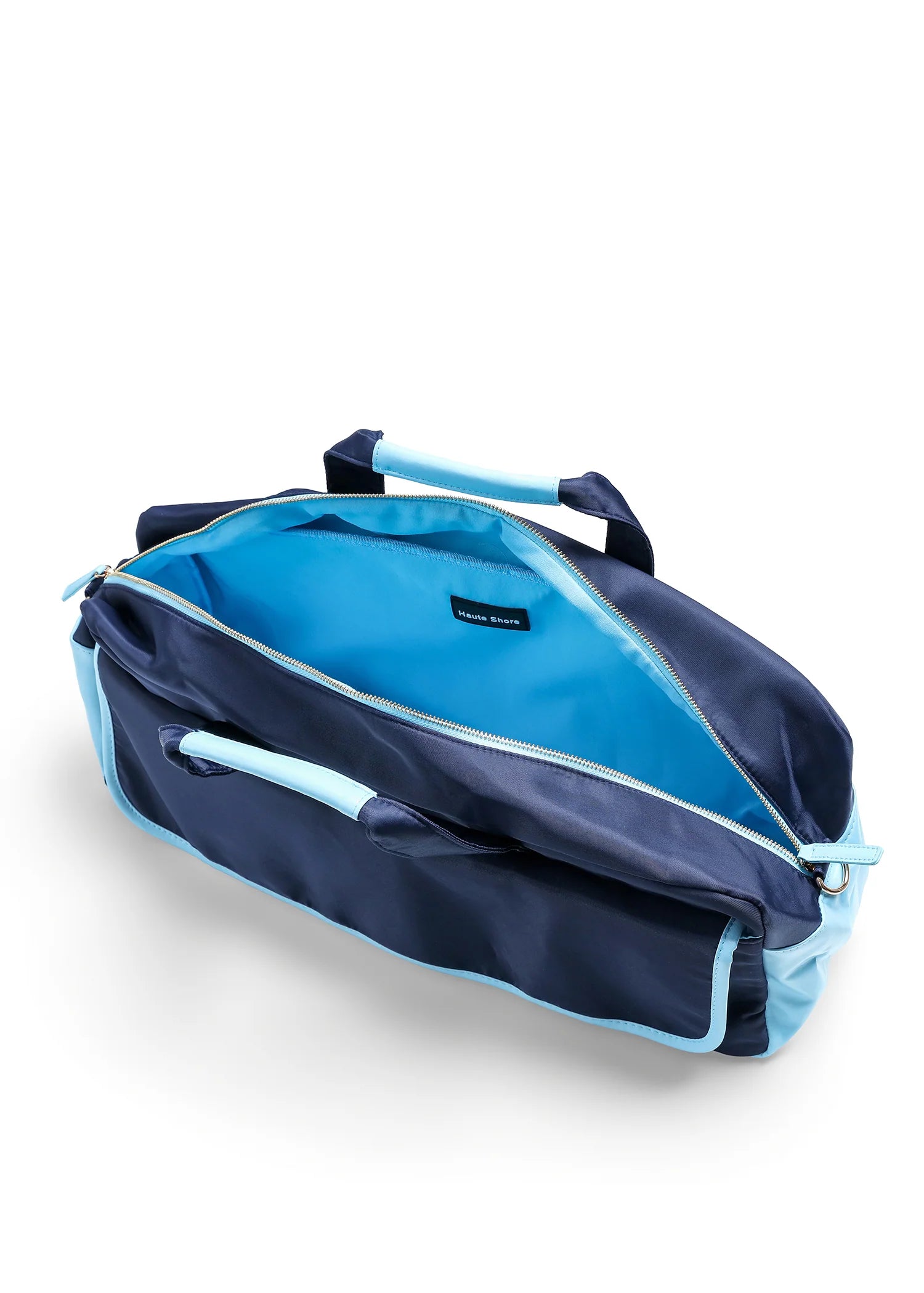 Mahjong bag - navy/light blue
