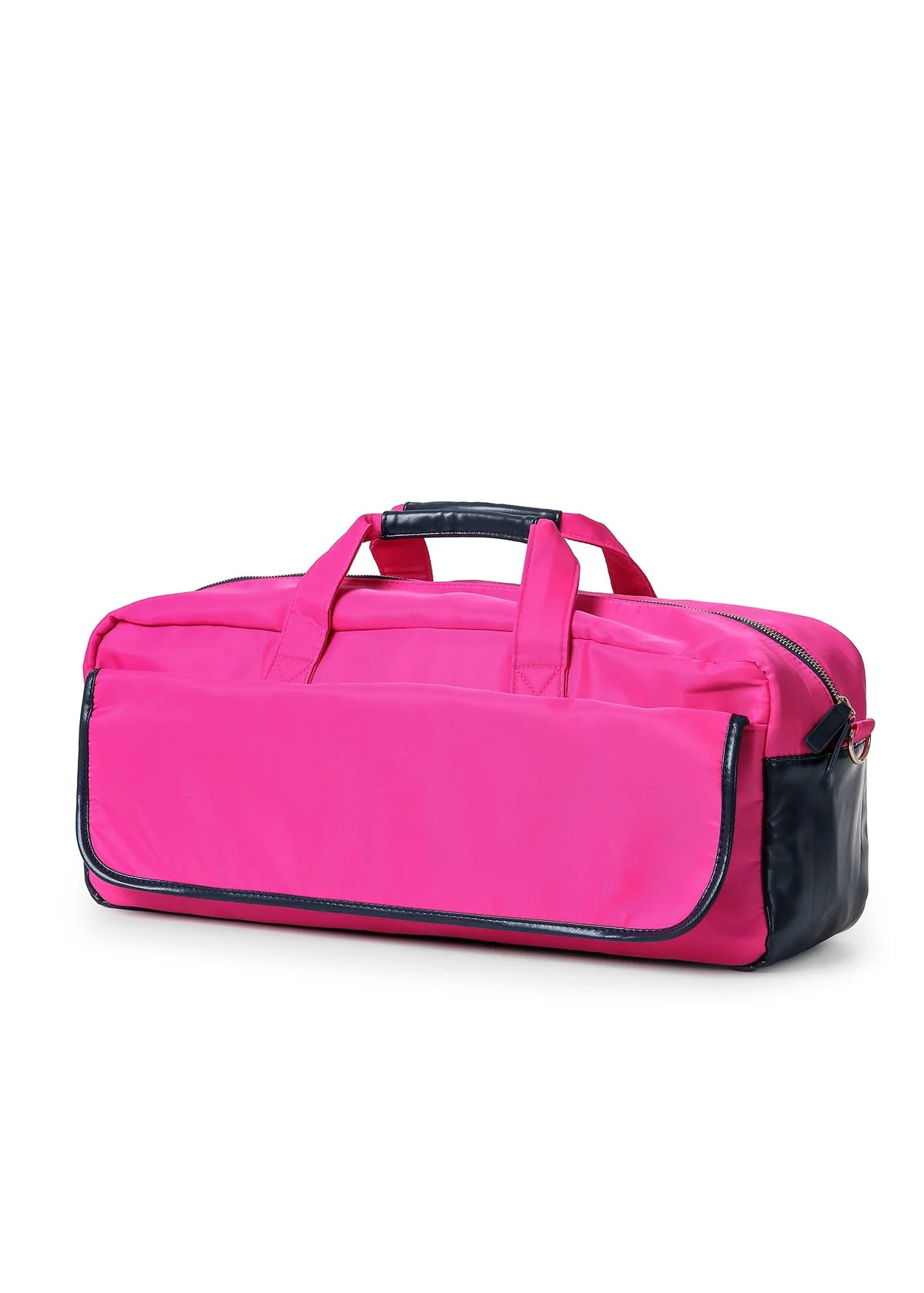 Mahjong bag - hot pink/navy