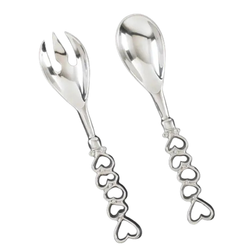 Heart To Heart Salad Server Set