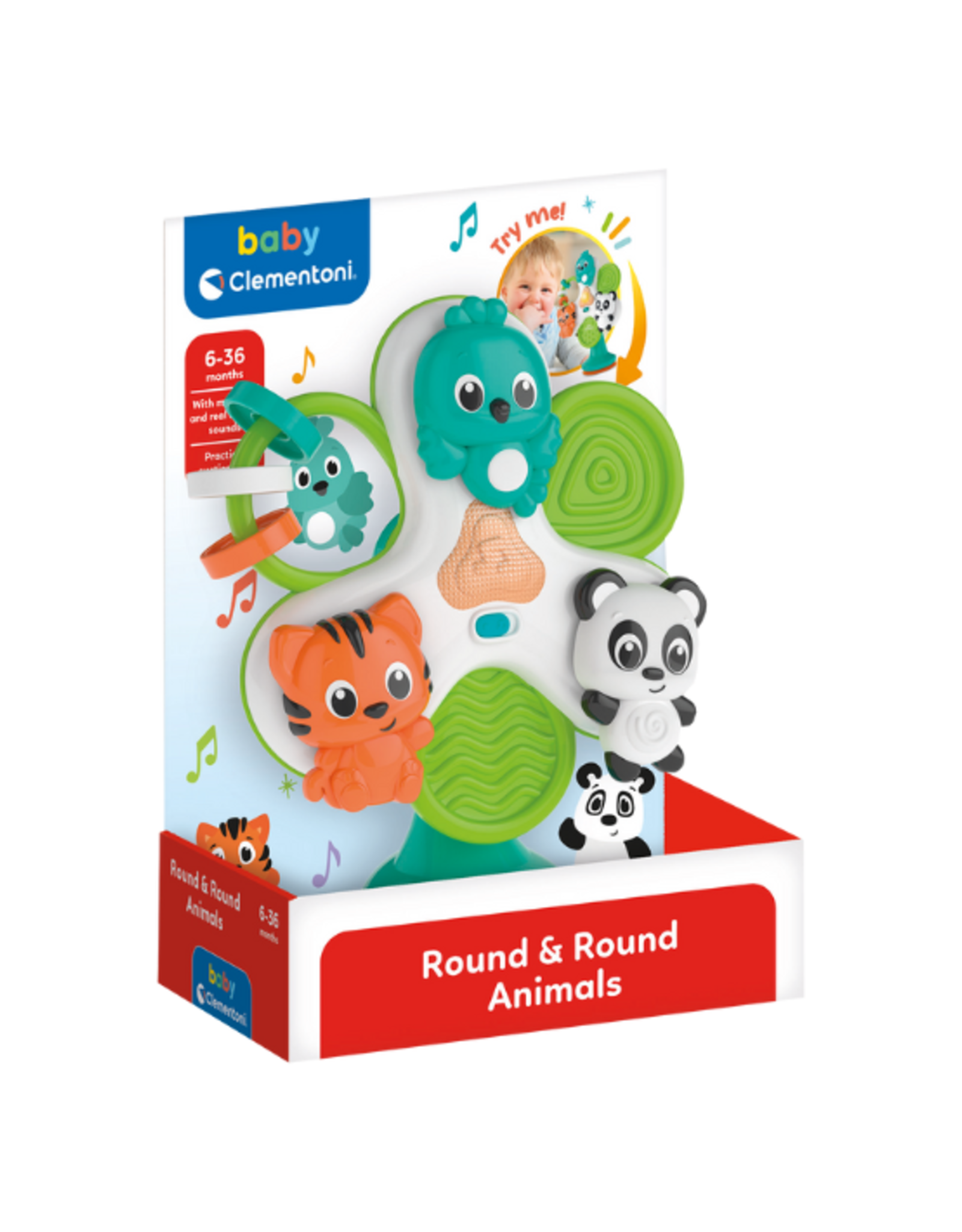 Round & round animals