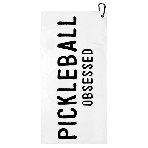 Sport towel - pickleball obsessed