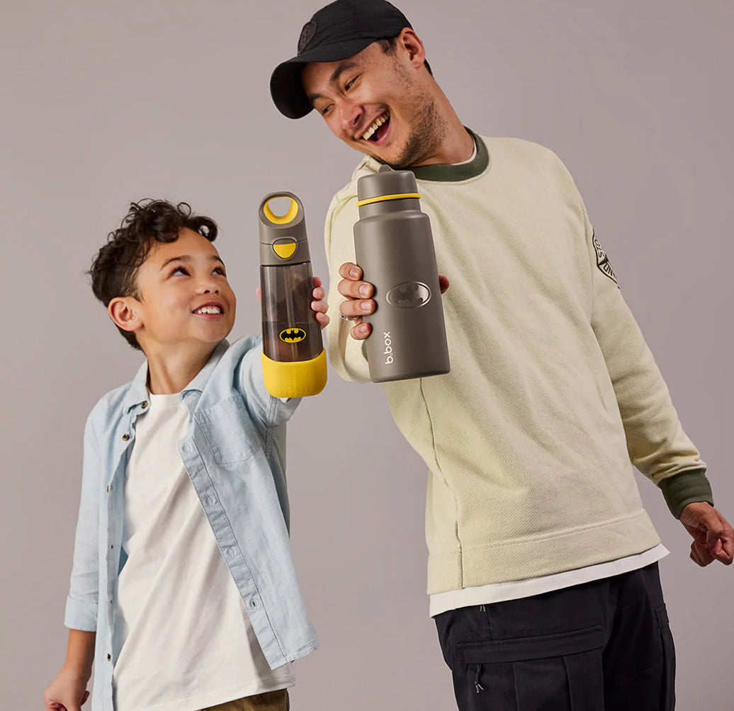 Bouteille isotherme Batman avec couvercle rabattable 1 L