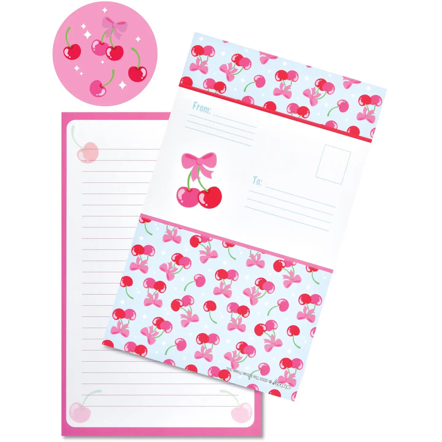 Cartes pliantes « Cheerful Cherries »