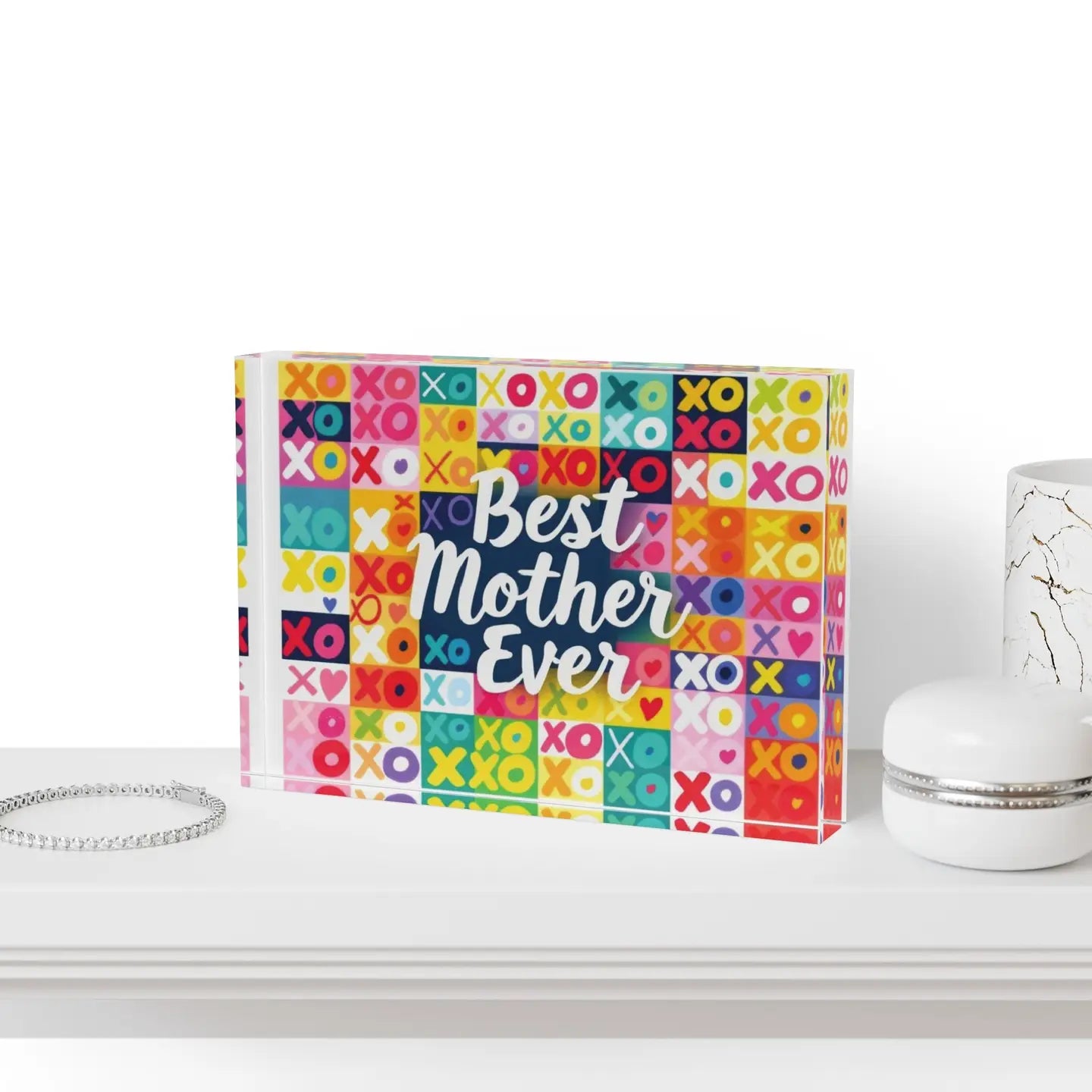 Best Mother Ever Block Decor