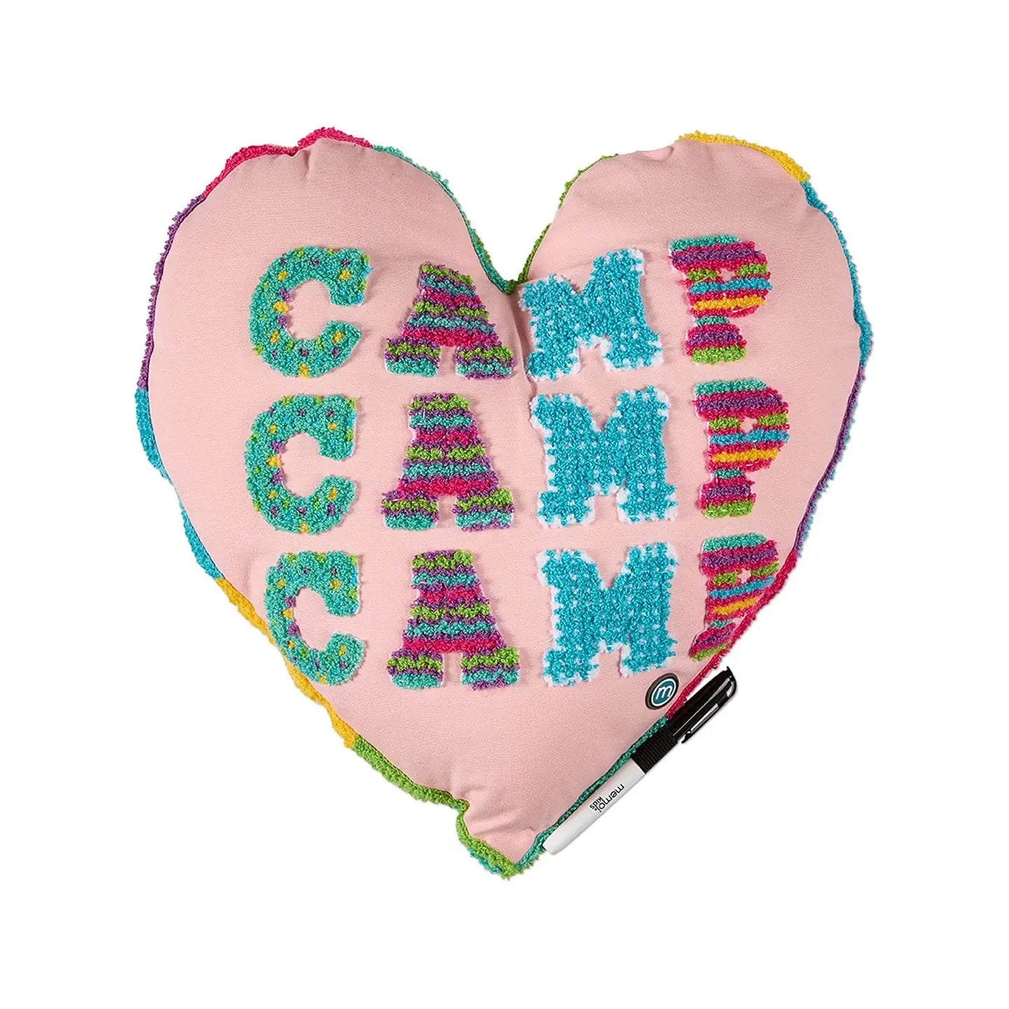 Camp camp camp autograph pillow