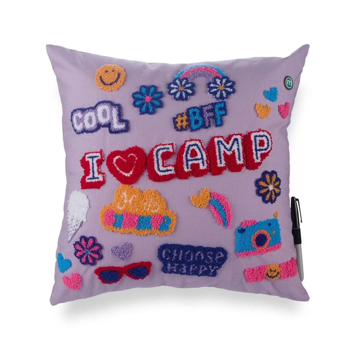 Emoji autograph pillow