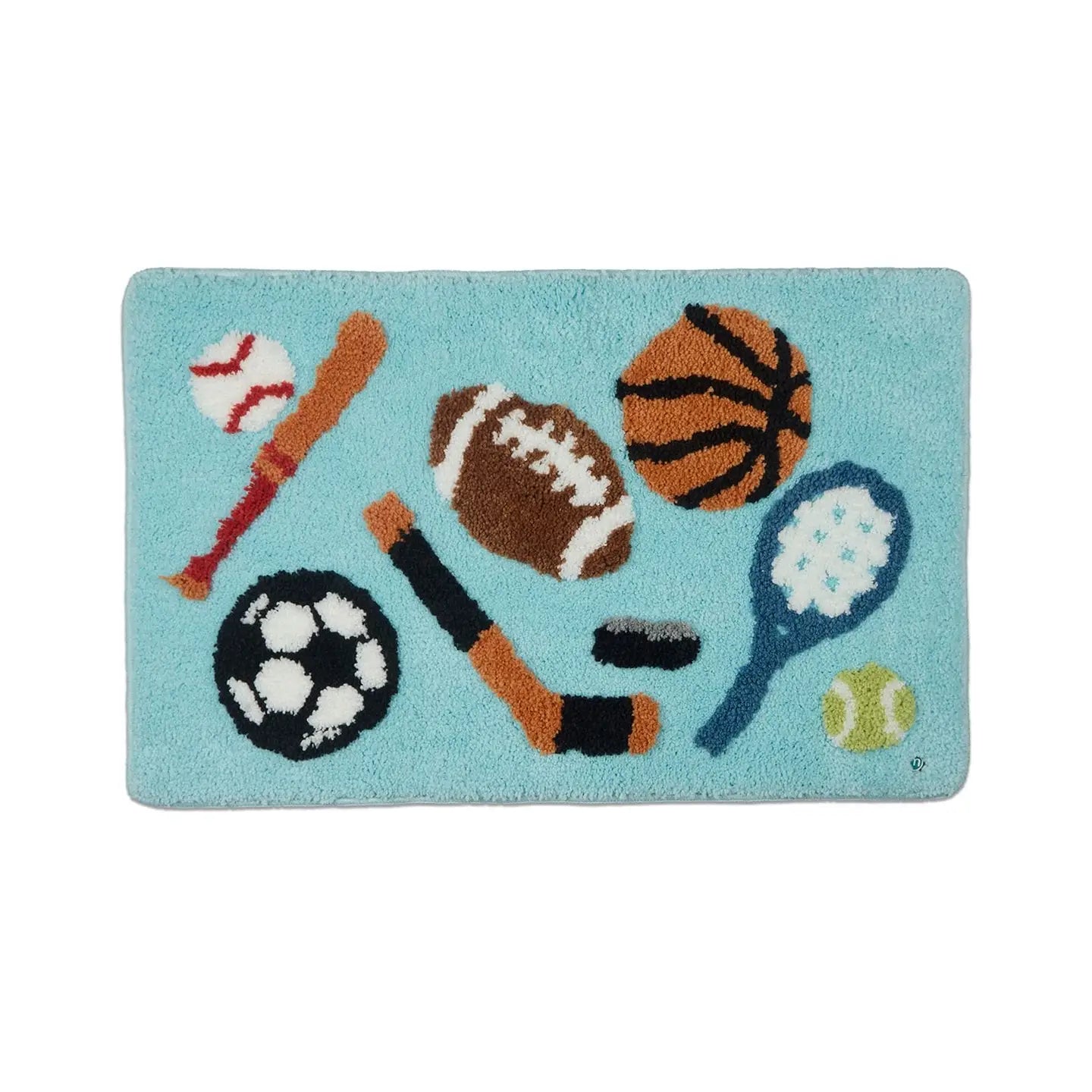 Sport themed camp mat