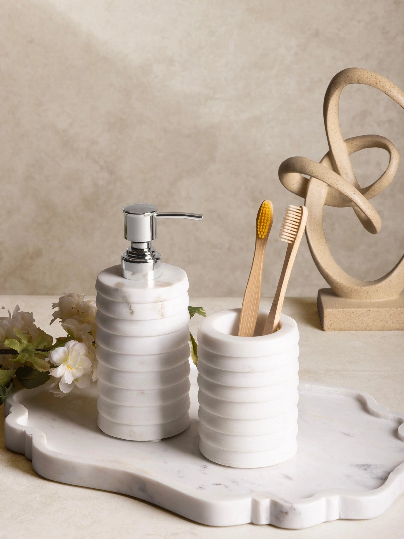 Marble Bath Accessories