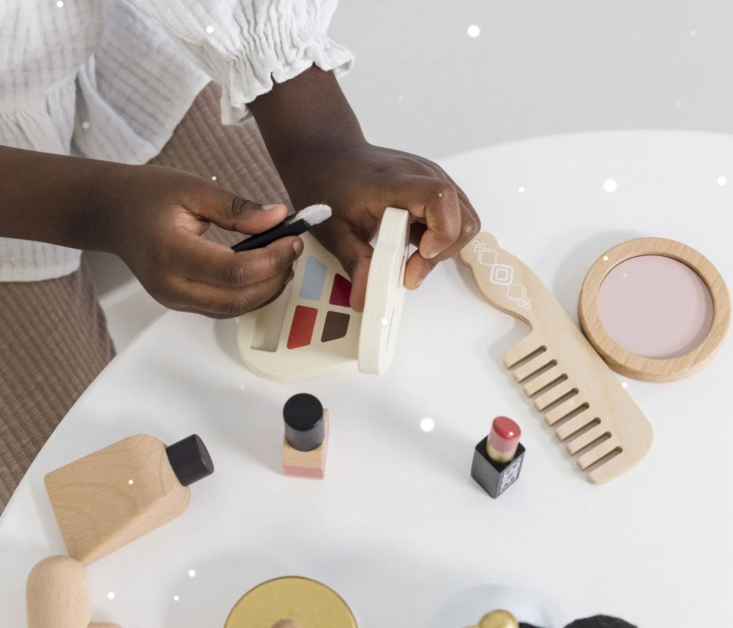 VANITY STAR wooden BEAUTY KIT