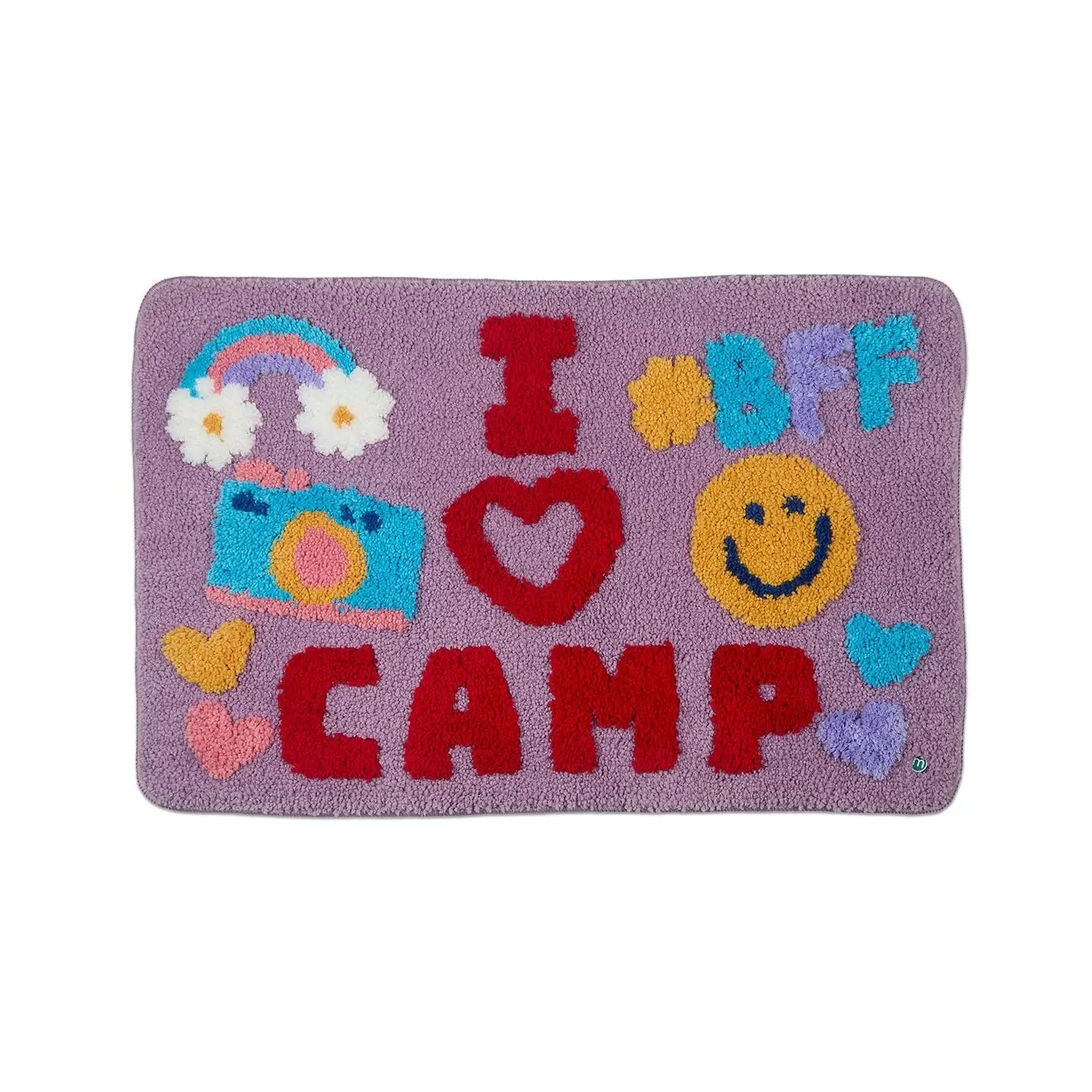 Emoji camp mat