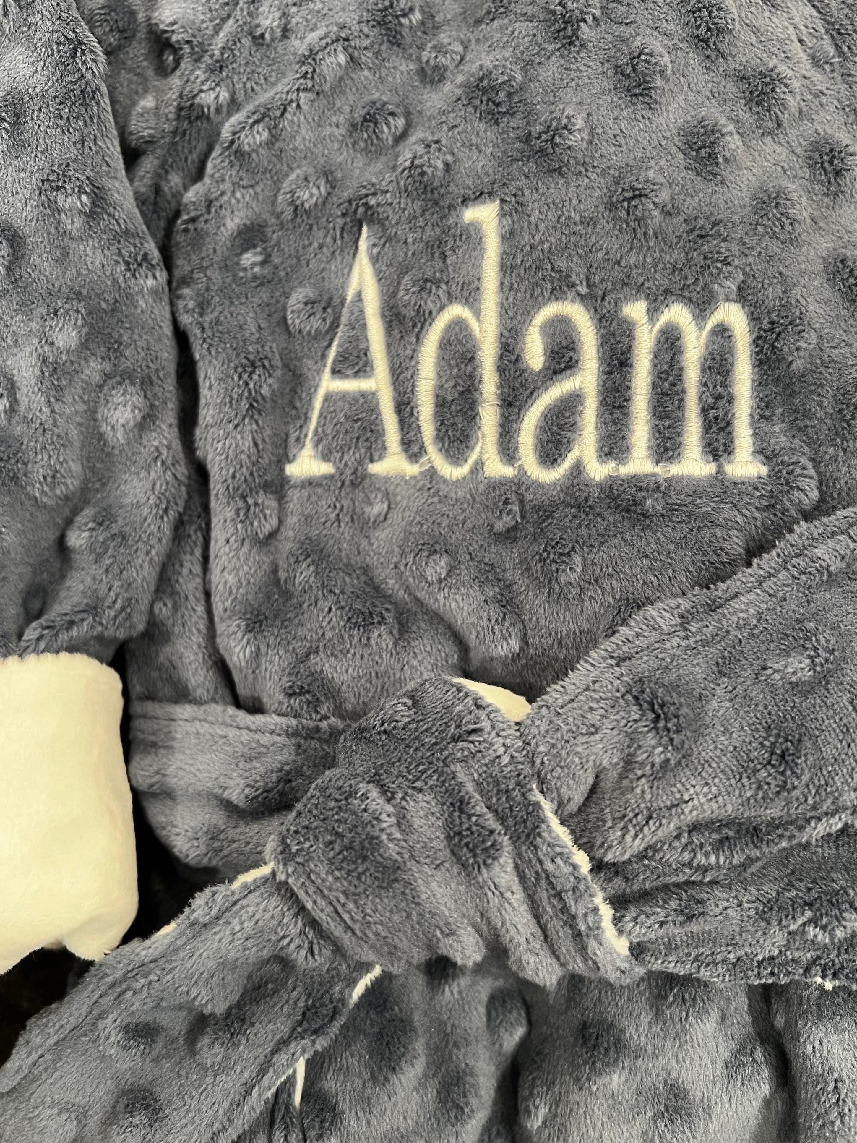 Peignoir à capuche Dimple personnalisé