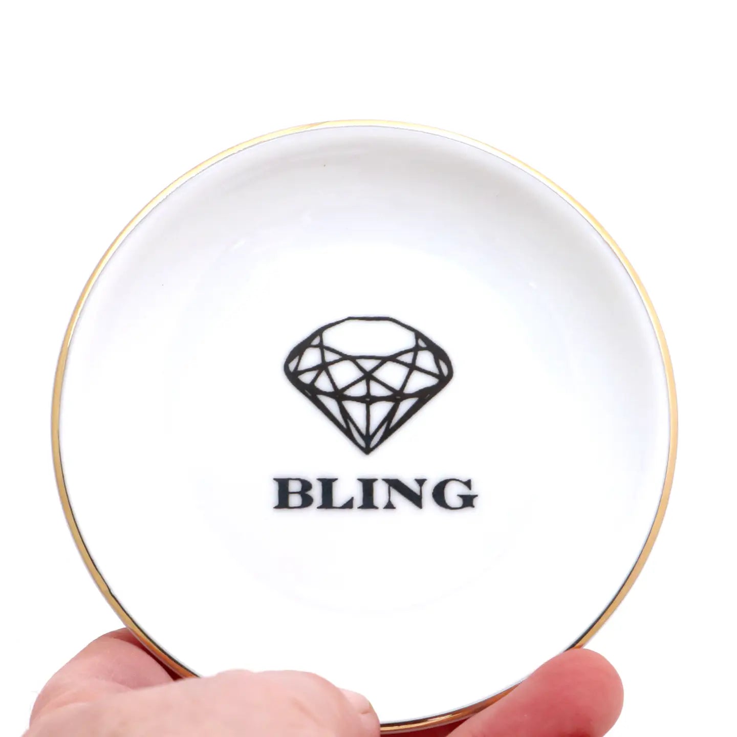 Bling ring holder dish