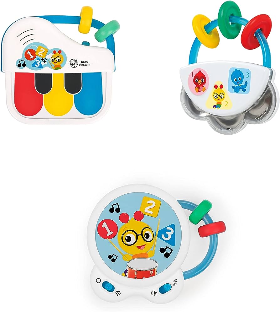 Coffret de 3 jouets musicaux Baby Einstein Small Symphony