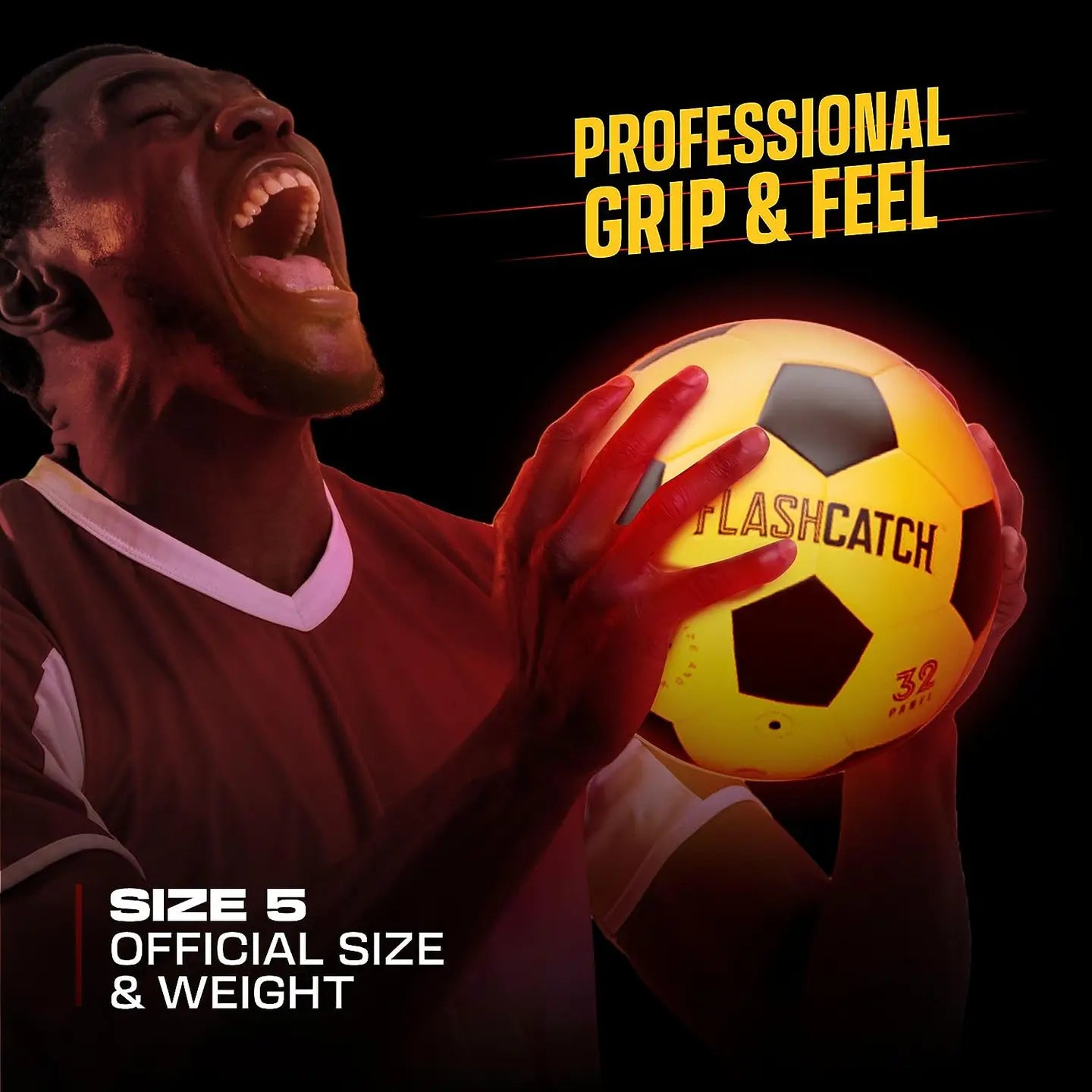 Light Up Glow in the Dark Soccerball