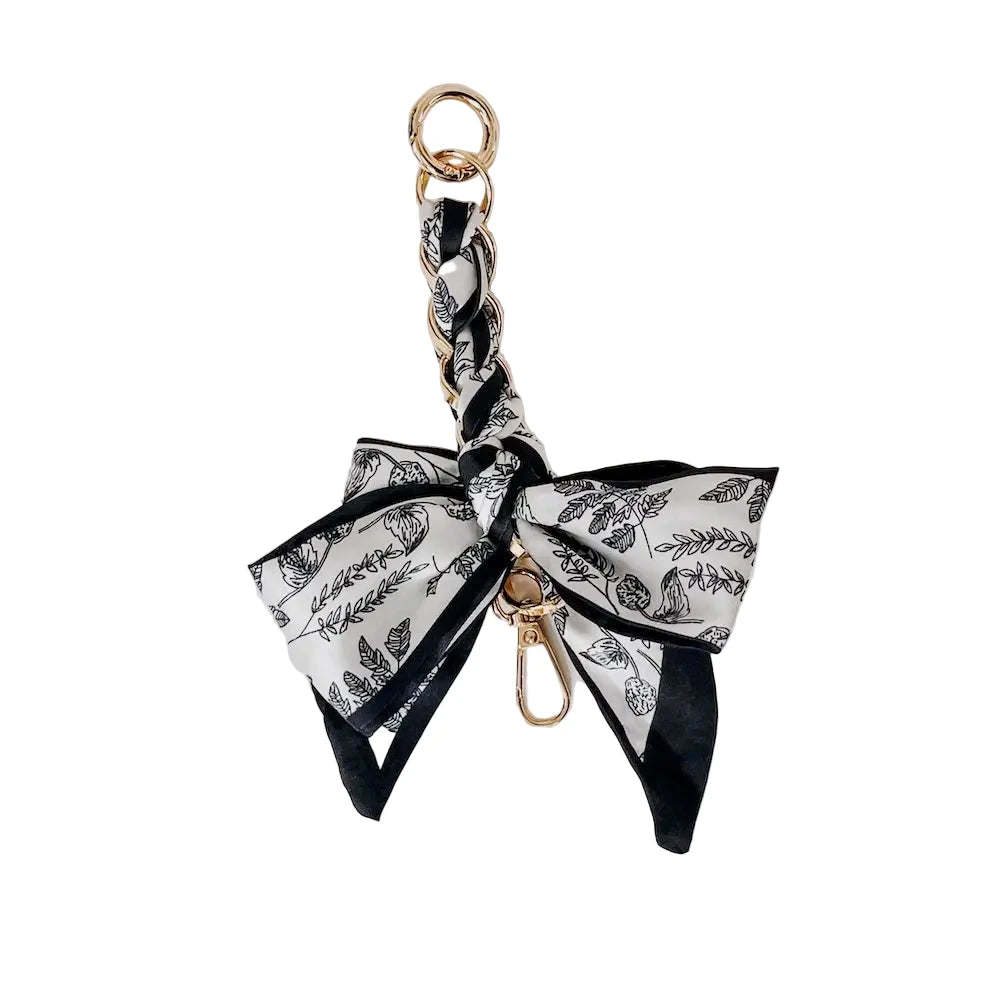 Satin bag charm