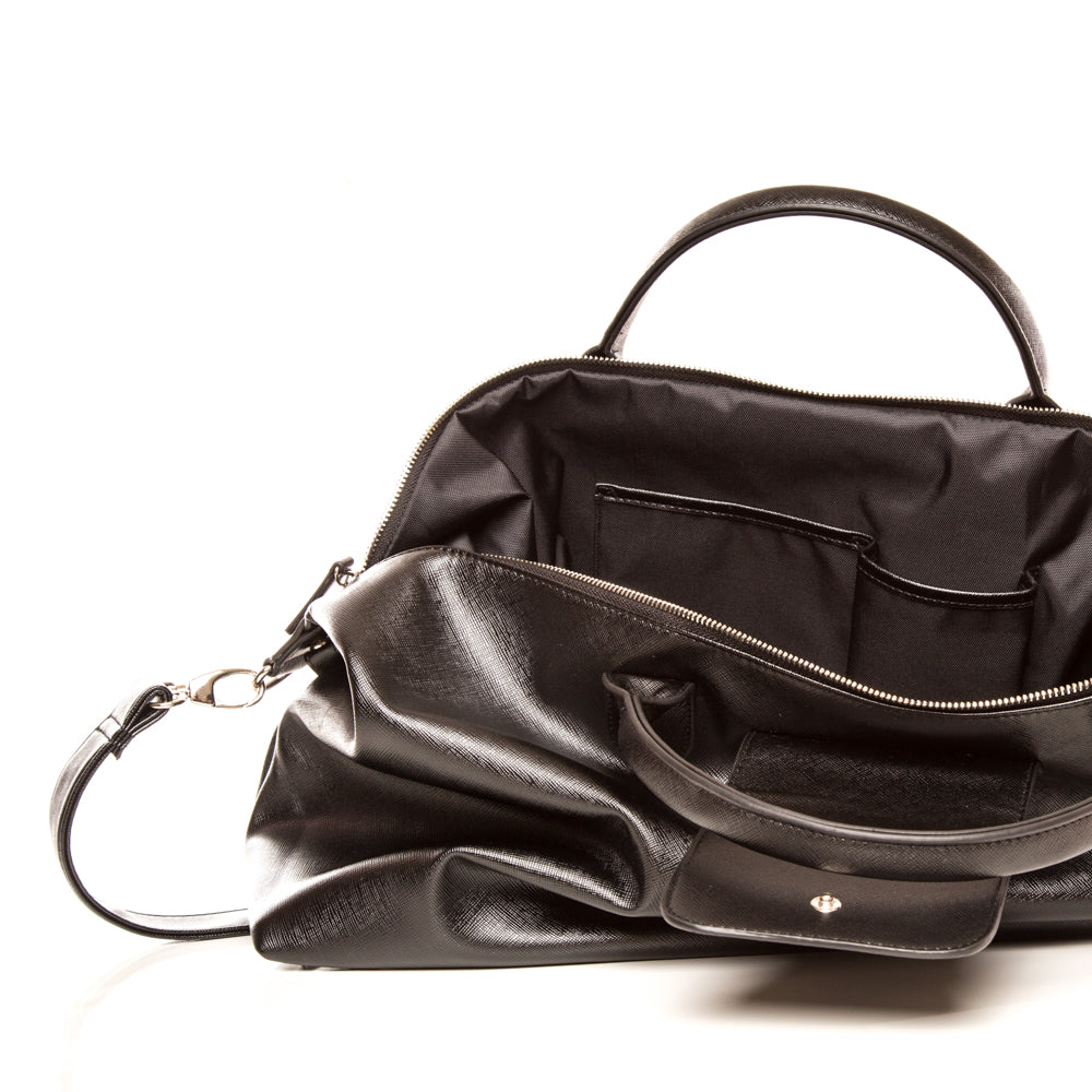 Sac de voyage Alpha Leather - noir