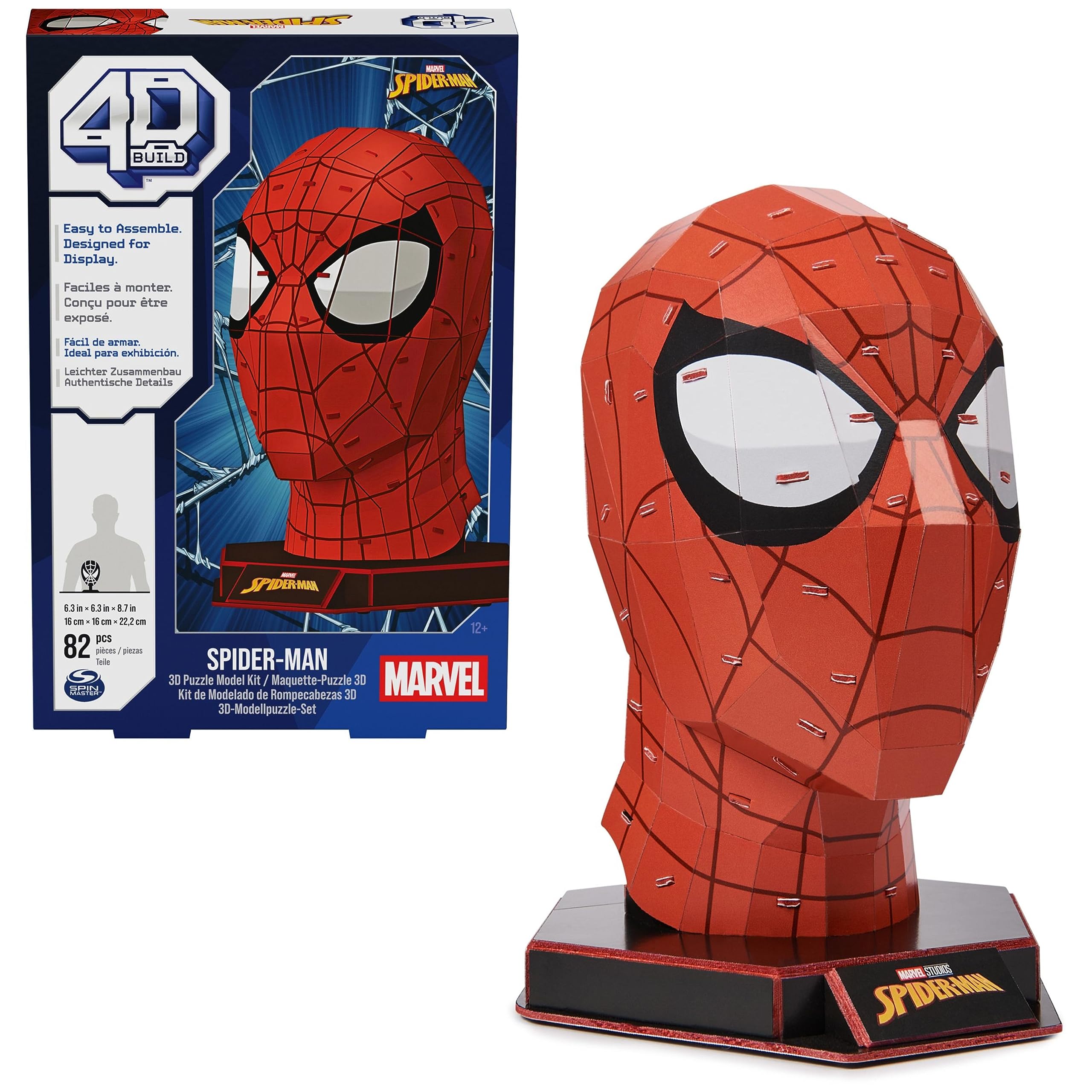 4D Marvel Spider-ManPuzzle model kit