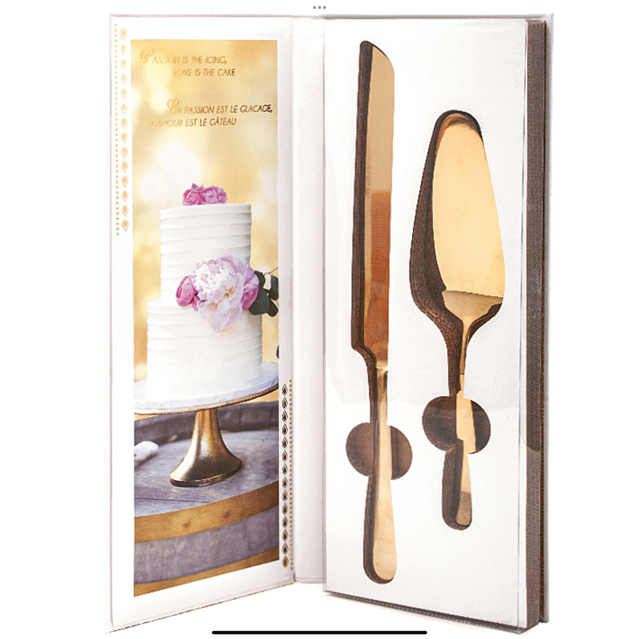 Cake serving set
