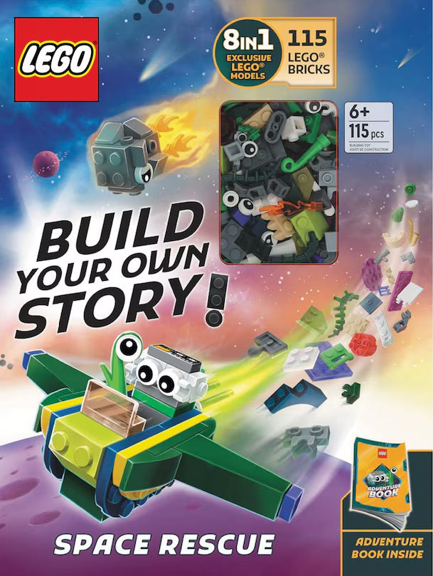 Livres LEGO®. Construisez votre propre histoire ! Sauvetage spatial