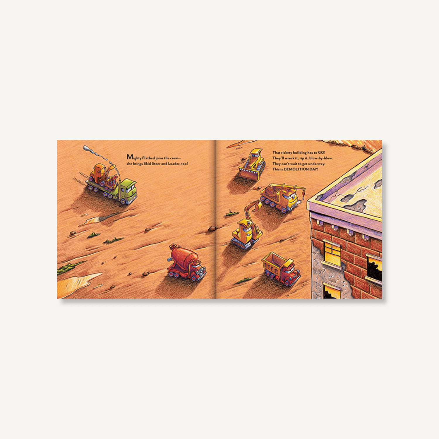 Construction Site Mission: Demolition! Book