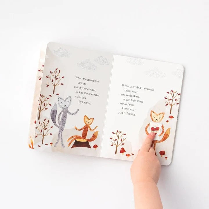 Coffret peluche renard et livre - changer