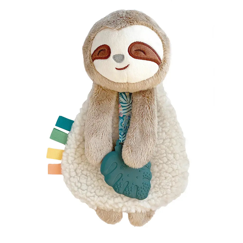 Baby Lovey - Plush Sloth with Silicone Teether Toy