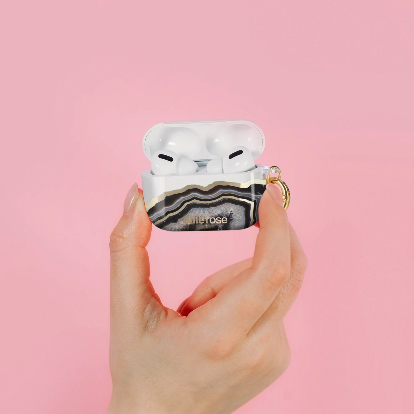 Étui pour Airpods Pro – Agate noire