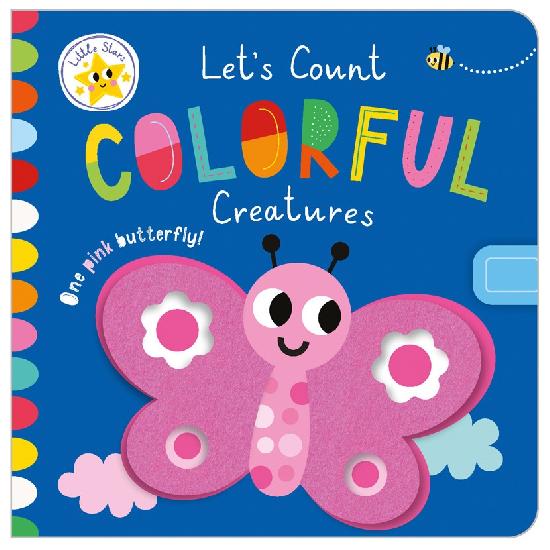 Let's Count Colorful Creatures Cloth Book