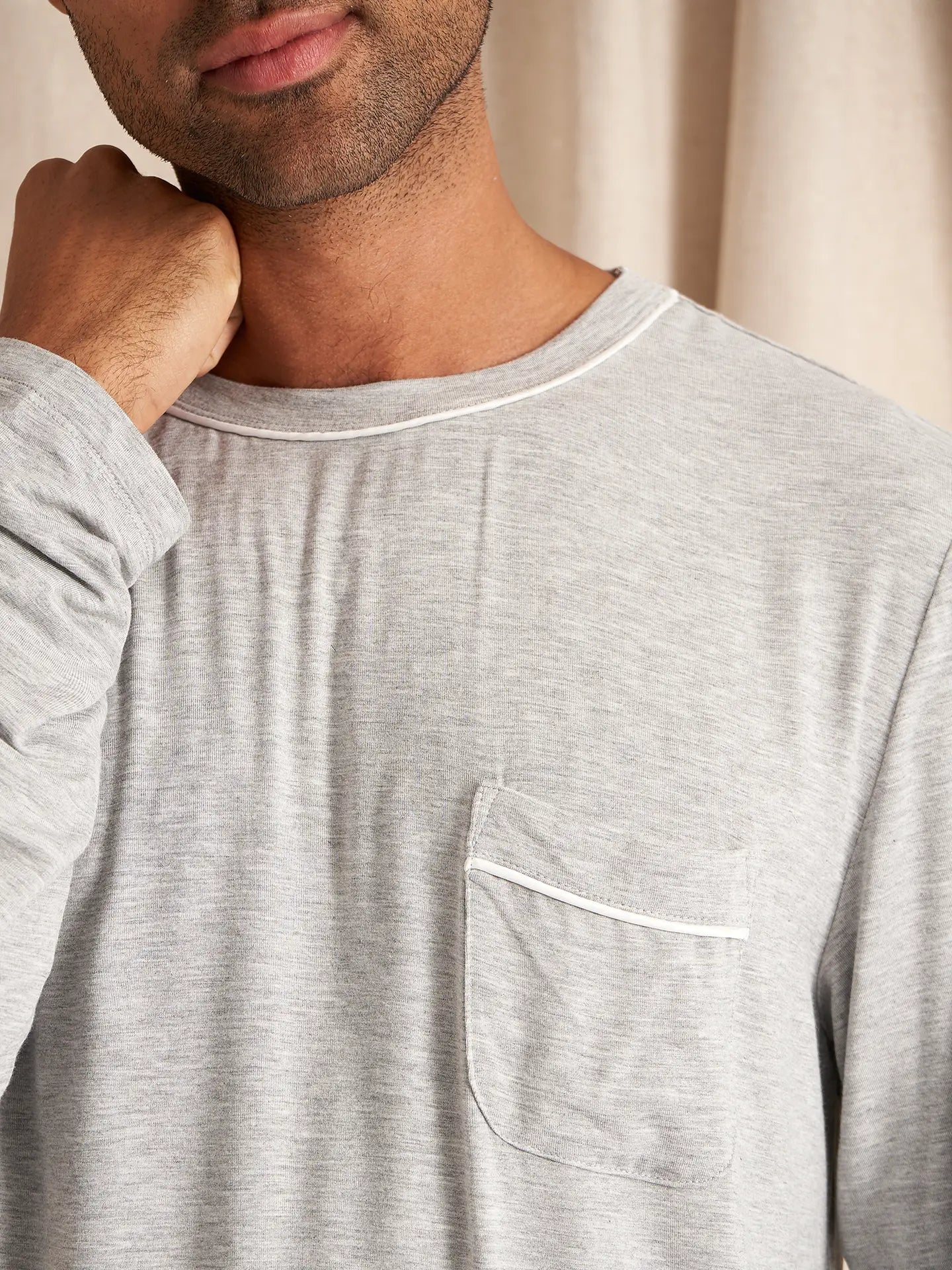 Ensemble pyjama en bambou Mister You en noir