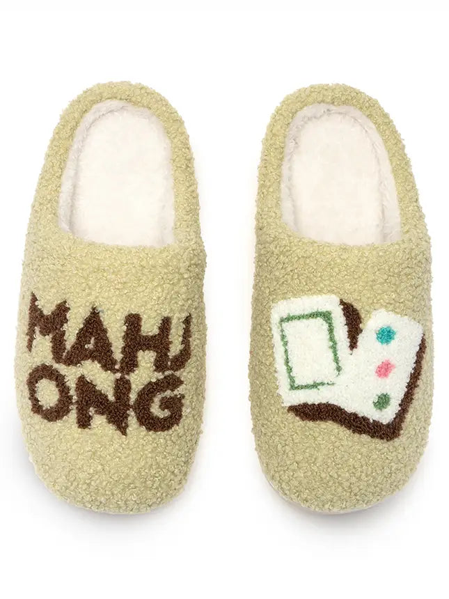 Pantoufles de Mahjong