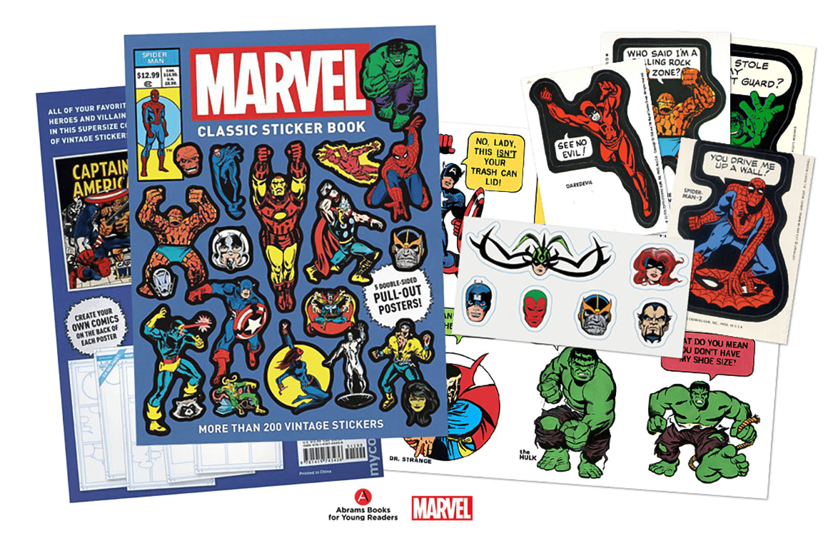 Marvel Classic Sticker Book