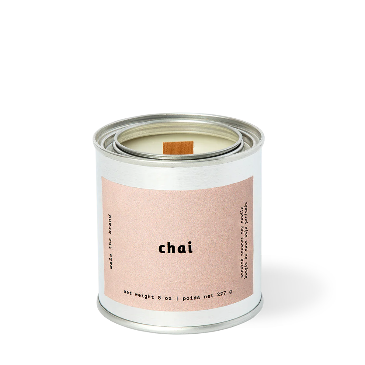 Bougie Mala 8 oz Chai | Clou de Girofle + Cannelle + Vanille