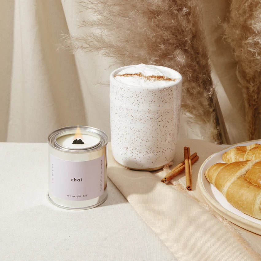 Bougie Mala 8 oz Chai | Clou de Girofle + Cannelle + Vanille