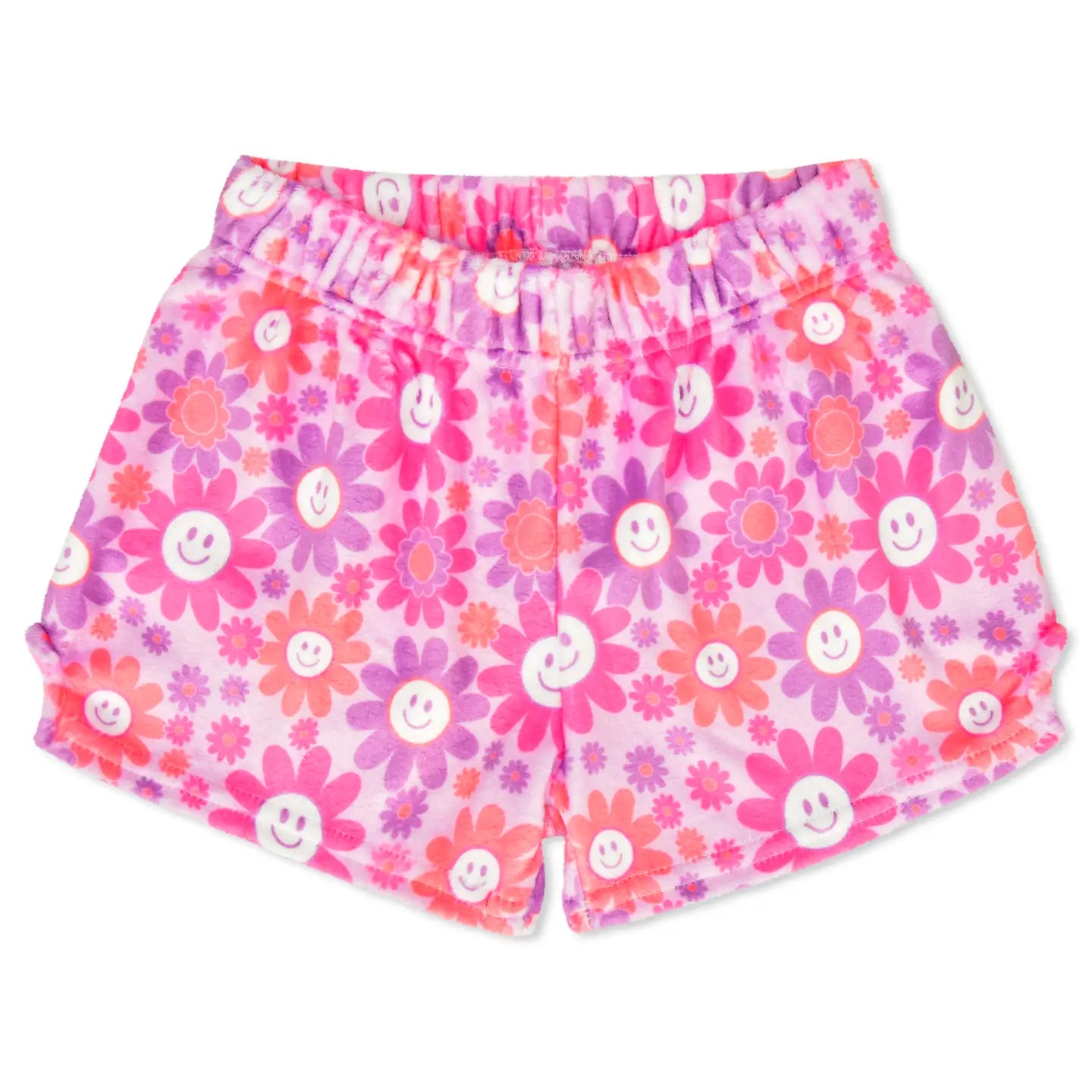Short en peluche Groovy Smiles pour enfants
