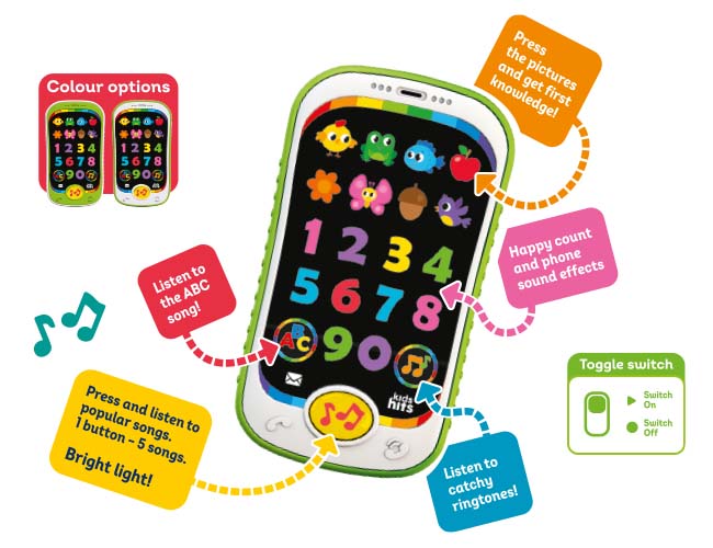 Educational Toddler Smart Phone Toy - Numbers
