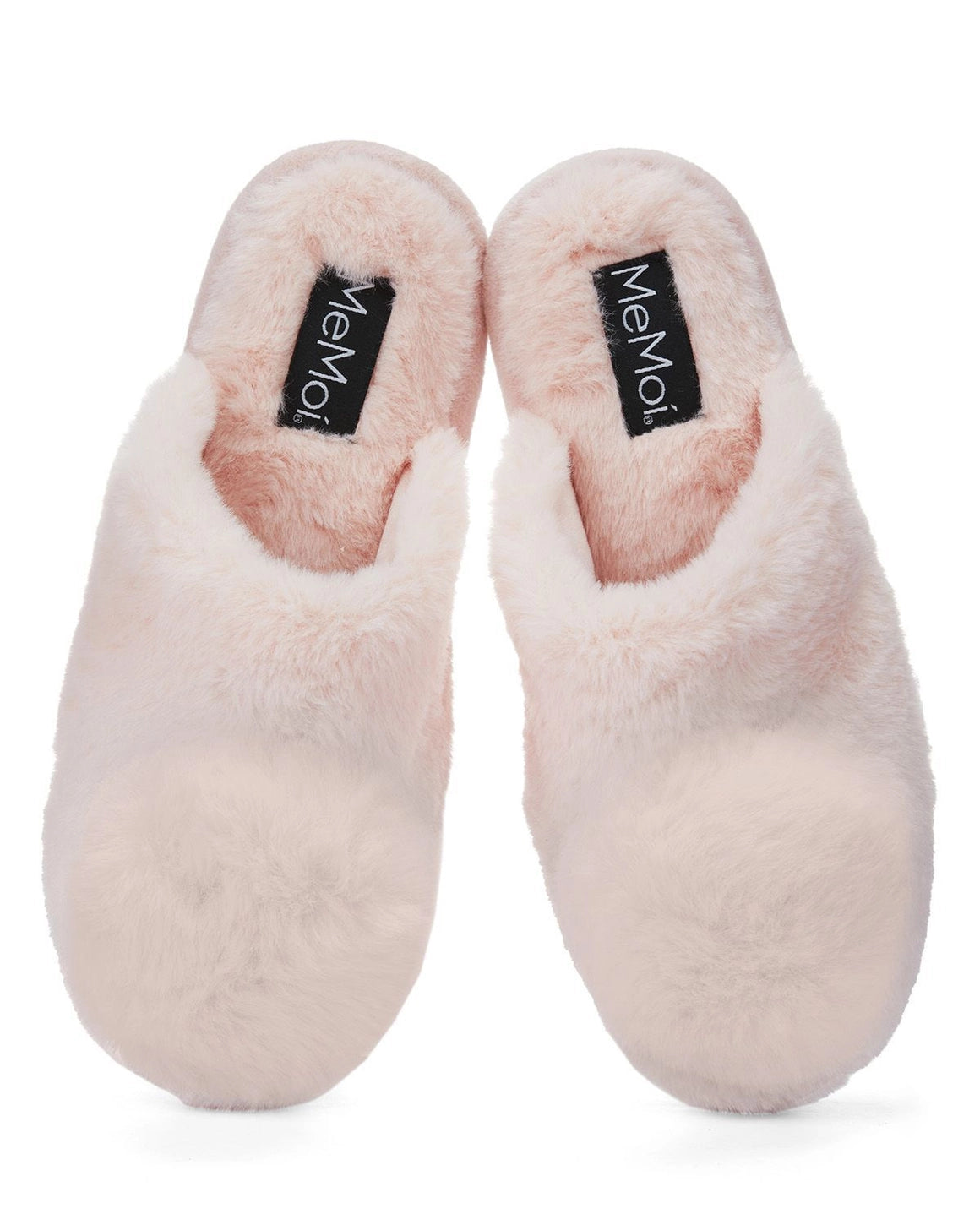 Plush Pom Pom Slippers | Dusty Pink