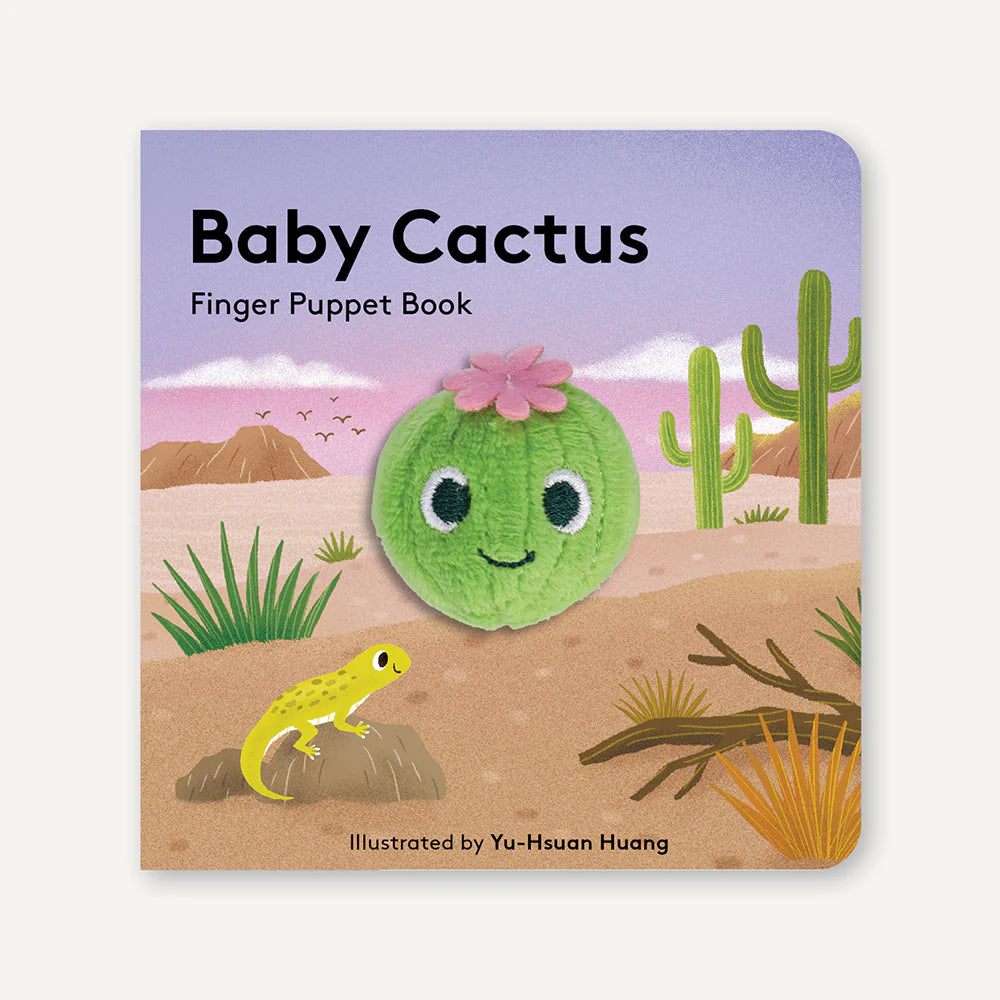 Baby Cactus: finger puppet book