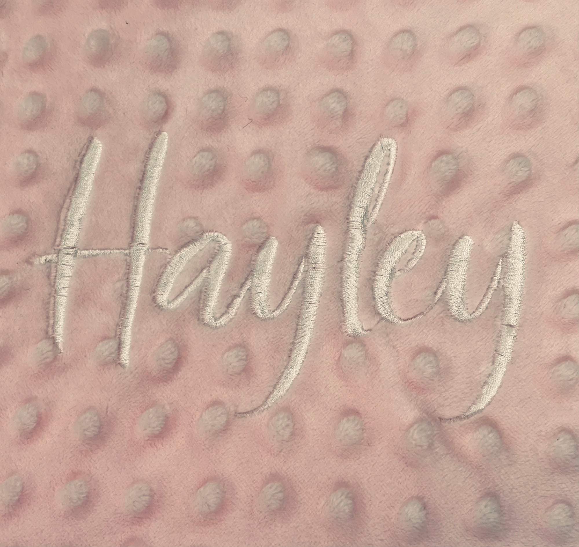 Personalized Dimple Blankets