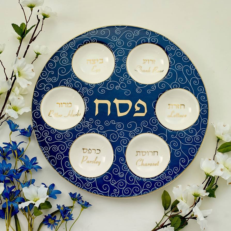 Ceramic Seder Plate