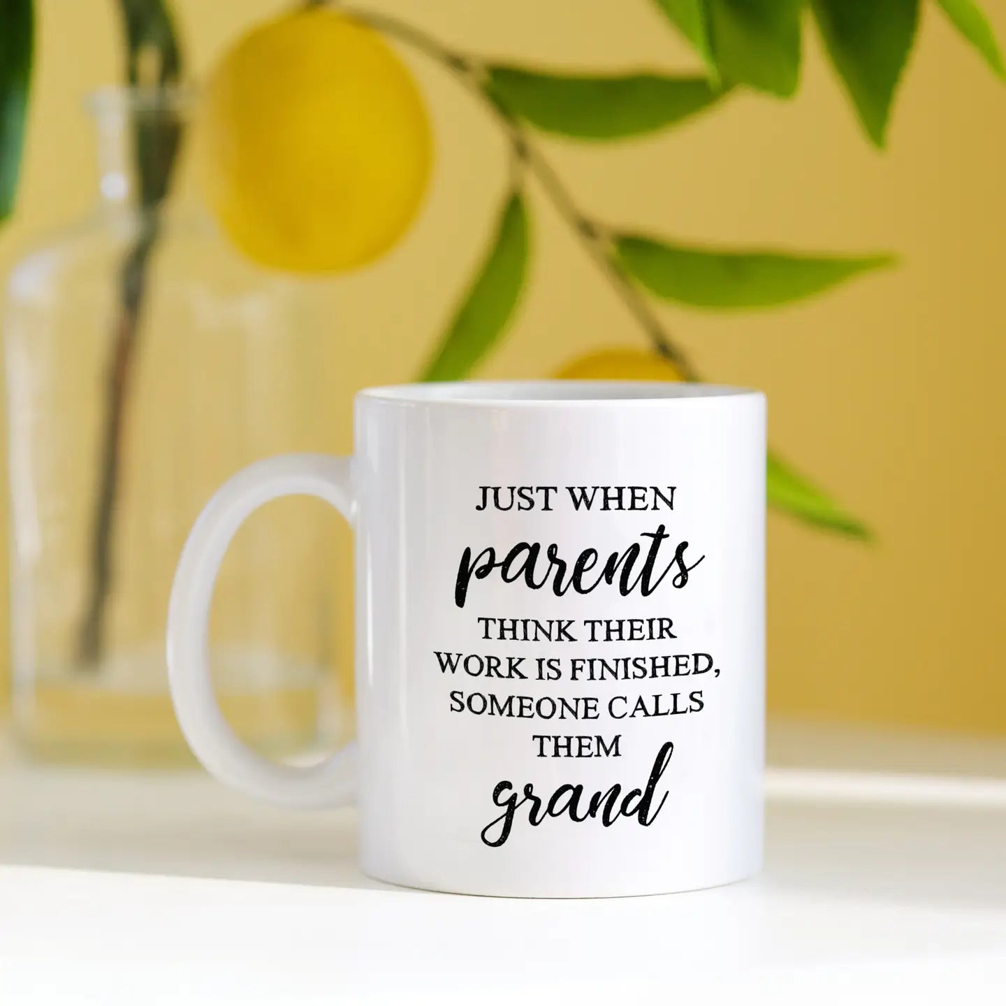 Tasse à café pour grands-parents