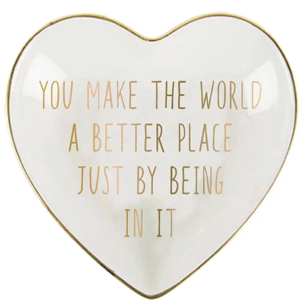 Plateau à bibelots en céramique