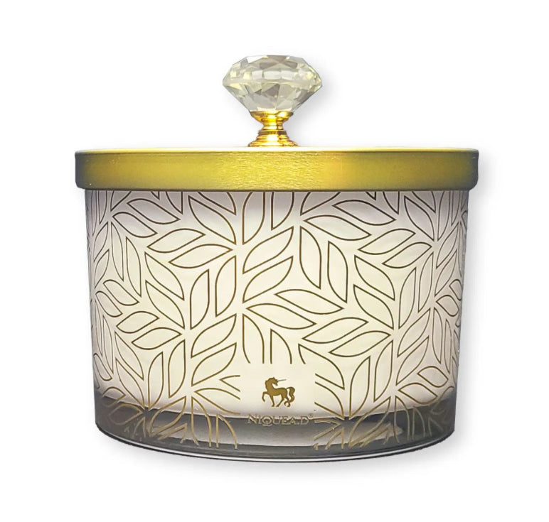 15oz Dish Candle - Fresh Greens