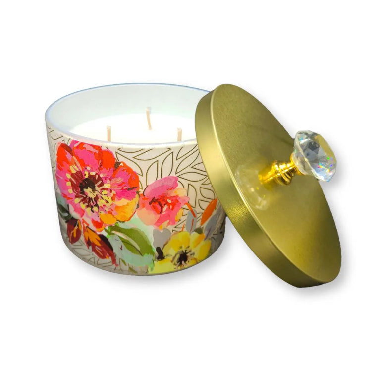 15oz Dish Candle - Fresh Greens