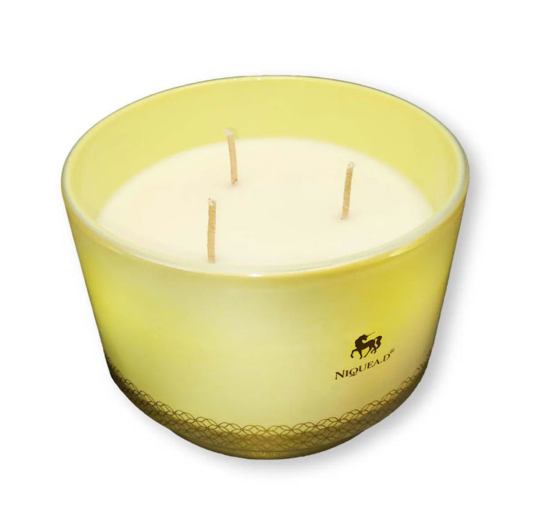 16oz Footed Dish Candle - Summer Sunshine