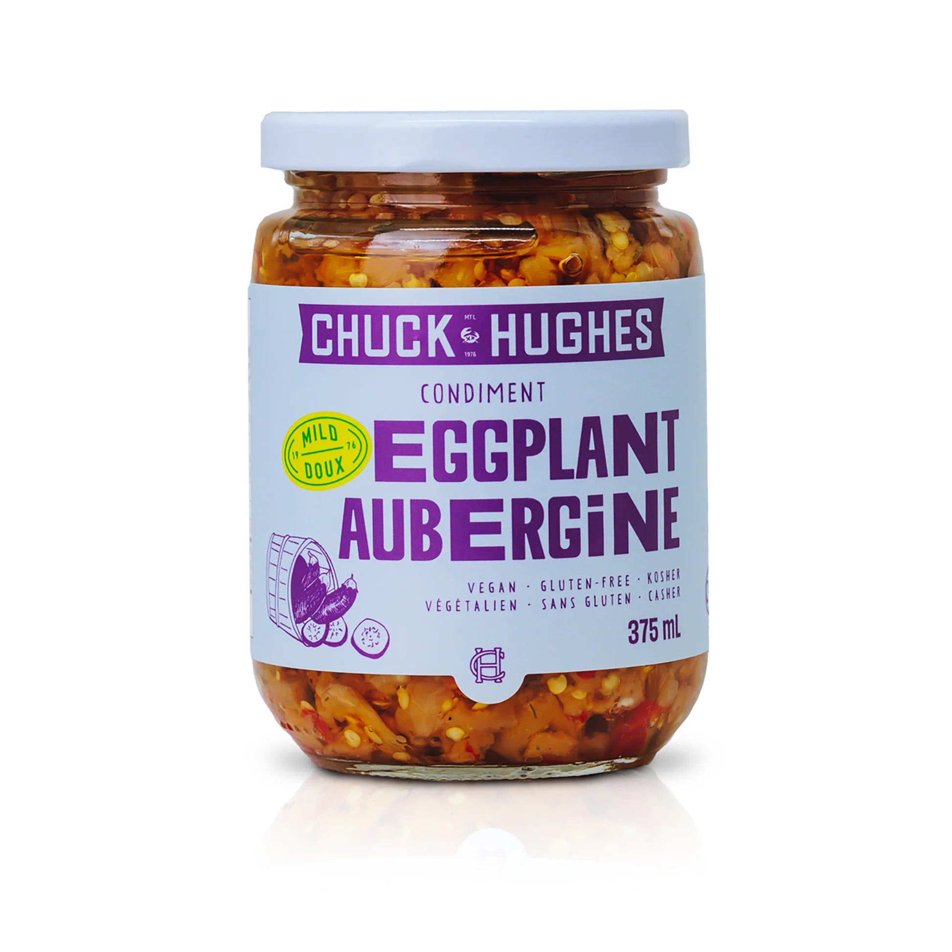Condiment Chuck Hughes - Aubergine (doux)