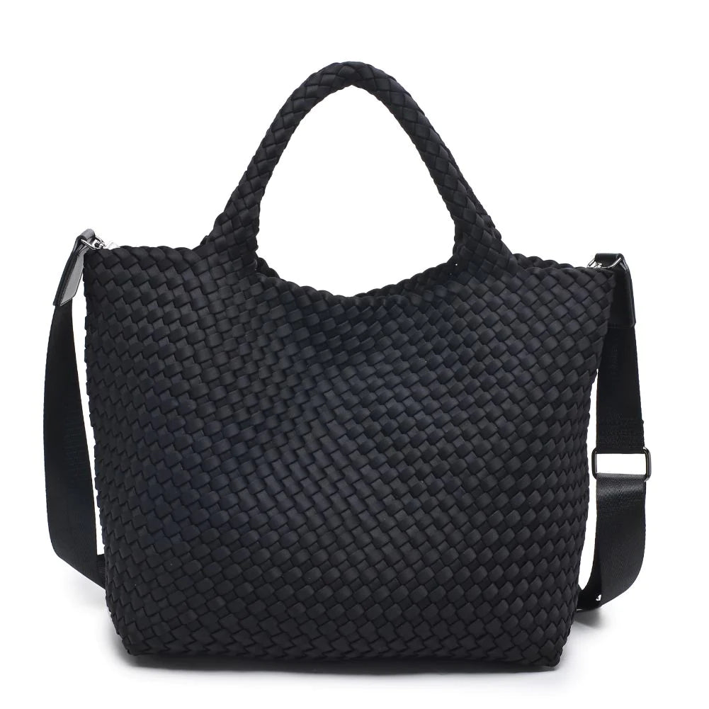 Sac fourre-tout noir Sky's the Limit Medium de Sol and Selene