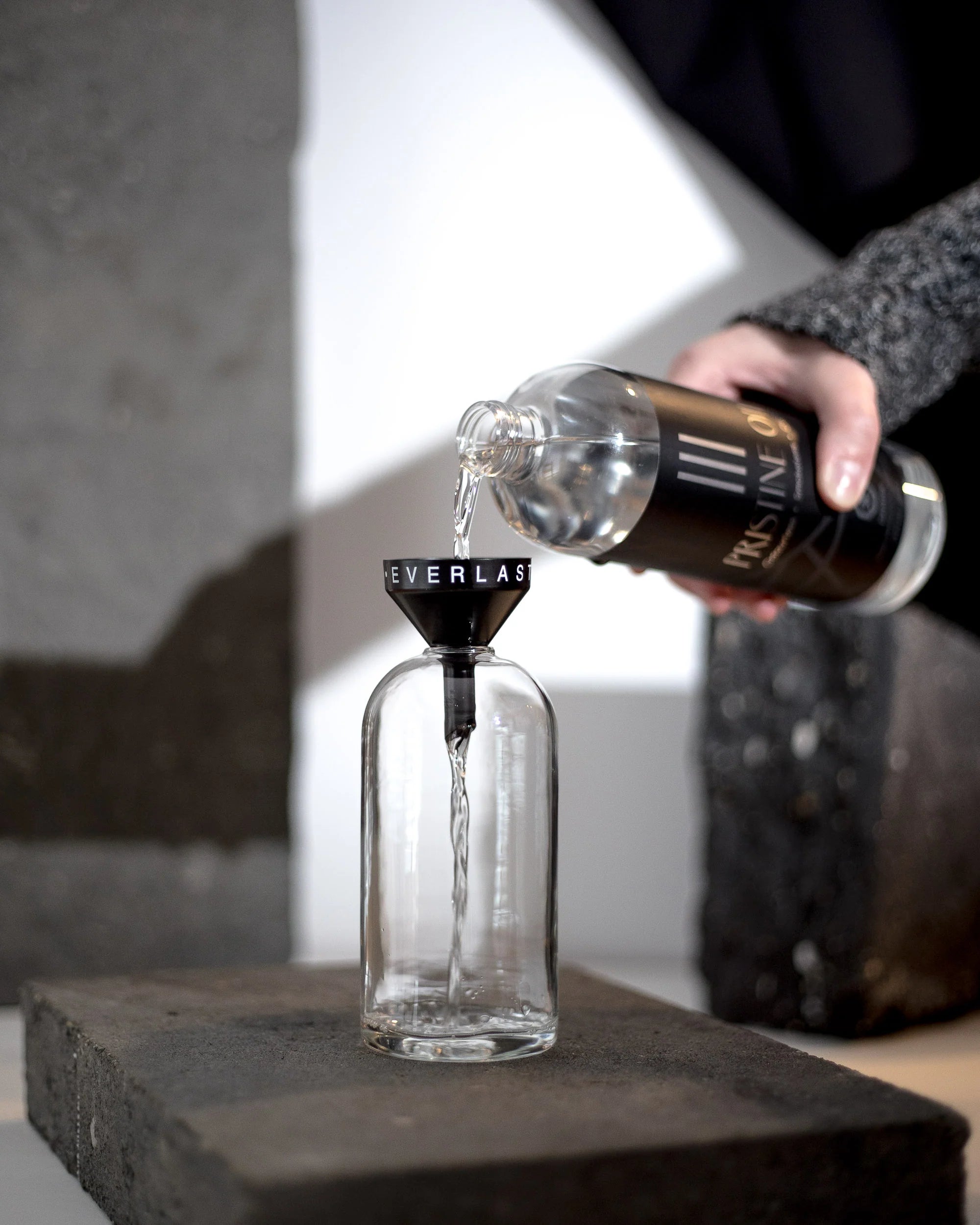 Entonnoir en acier éternel