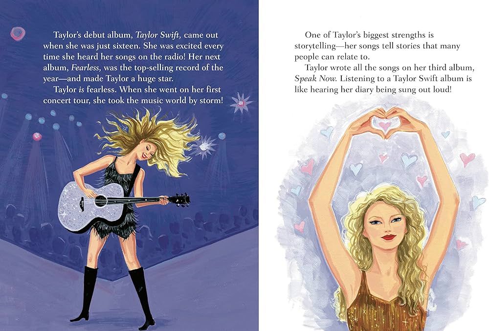 Taylor Swift : une petite biographie du livre d'or